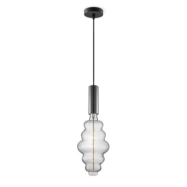 Home Sweet Home hanglamp zwart Saga Cloud - dimbaar E27 helder