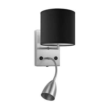 Home Sweet Home Wandlamp - Read, LED Leeslamp, E27, zwart 16cm