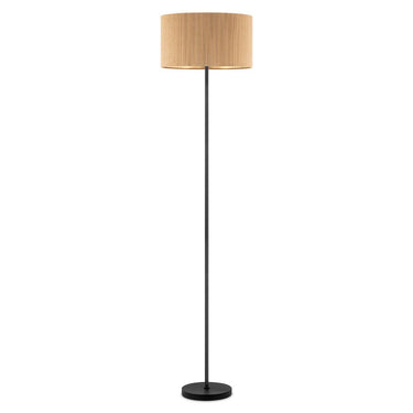 Home Sweet Home Cylindrische Corduroy Vloerlamp - Karamel ø40 x 165cm