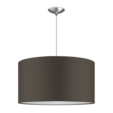 Home Sweet Home hanglamp Bling met lampenkap, E27, taupe, 50cm