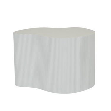 Bijzettafel - Bijtende Lip - MDF - Wit - 60x60x40cm