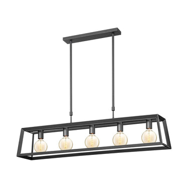 Home Sweet Home Sito 5 Lichts Hanglamp Zwart