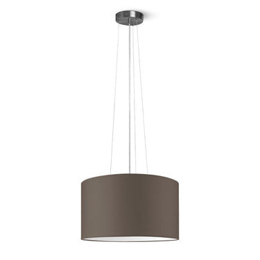 Home Sweet Home hanglamp Hover met lampenkap, E27, taupe, 40cm