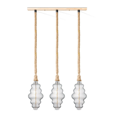 Home Sweet Home hanglamp Leonardo Cloud - 3L dimbaar E27 helder