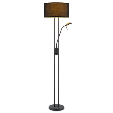 Home Sweet Home Moderne Vloerlamp - 40/40/170cm - Linnen Lampenkap