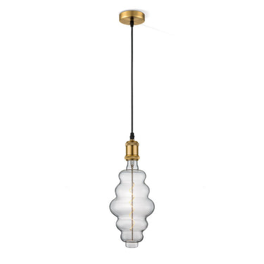 Home Sweet Home hanglamp brons vintage Cloud - dimbaar E27 helder