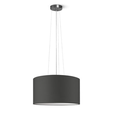 Home Sweet Home hanglamp Hover met lampenkap, E27, antraciet, 50cm