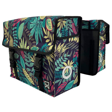 Willex Fietstas City Forest dubbel 34 L