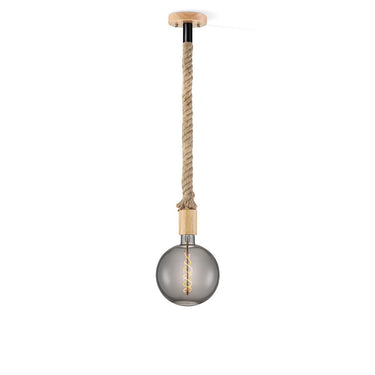 Home Sweet Home hanglamp Leonardo - G180 - dimbaar E27 rook
