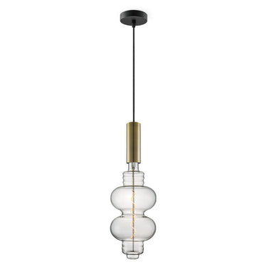 Home Sweet Home hanglamp brons Saga Diabolo - dimbaar E27 helder