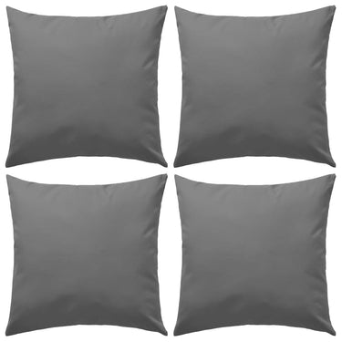 Buitenkussens 45x45 cm appeltjesgroen 4 st