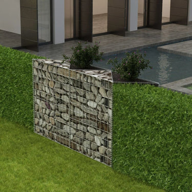 Panier de gabion Acier galvanisé 120x30x100 cm