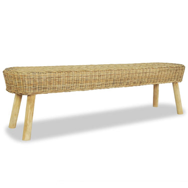 Flurbank 160 x 35 x 45 cm Rattan Natur
