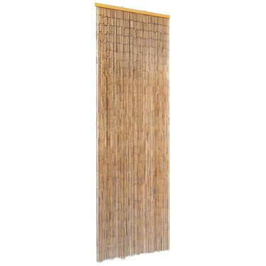 Rideau de porte contre insectes Bambou 120 x 220 cm