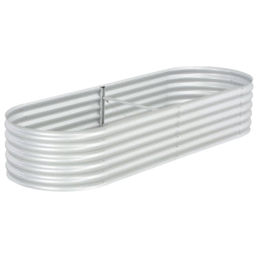 Plantenbak verhoogd 400x80x81 cm gegalvaniseerd staal