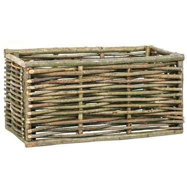 Plantenbak verhoogd 80x40x40 cm hazelaarhout