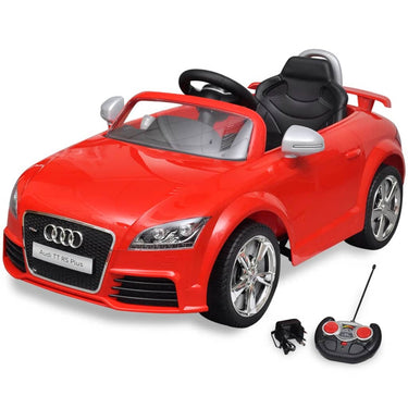 Aufsitzauto für Kinder Audi TT RS mit Fernsteuerung Rot