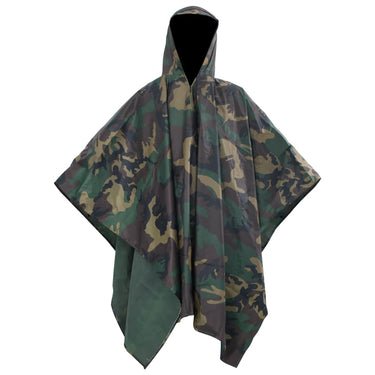 Poncho de pluie imperméable pour camping/randonnée Bleu marine