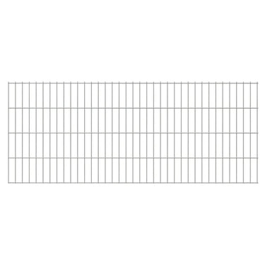 Tapis double tige 2,008x0,83 m argenté