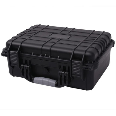 Flightcase draagbaar 55x43x21 cm PP zwart