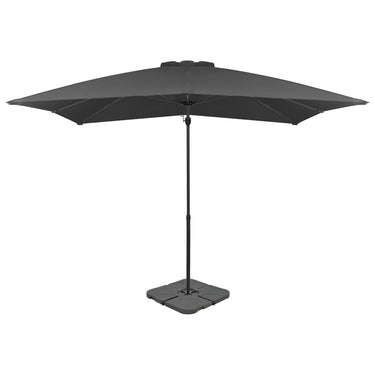 Parasol met draagbare voet