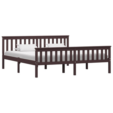 Bedframe solid pine wood 160x200 cm