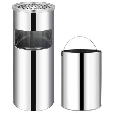 Ashtray/trash bin Hotel 30 L steel