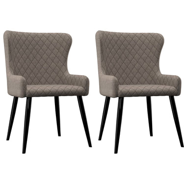 Chaises de salle à manger 6 pcs en tissu
