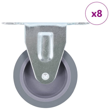 32 pcs Roulettes fixes 75 mm