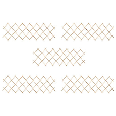 Scherenzaun 5 Stk. Tannenholz 180x60 cm