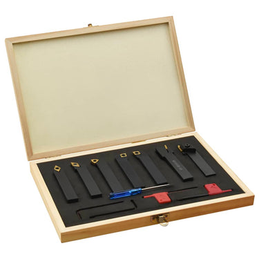 12-piece Indexable Turning Tool Set 70 mm 8x8 mm