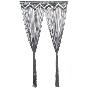 Gordijn macramé 140x240 cm katoen