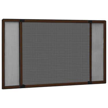 Moustiquaire extensible pour fenêtres Blanc (100-193)x75 cm