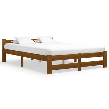 Bedframe solid pine wood 140x200 cm