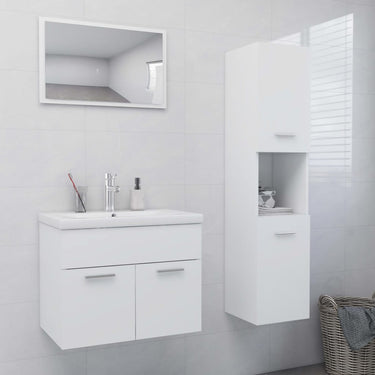 Bathroom furniture set chipboard