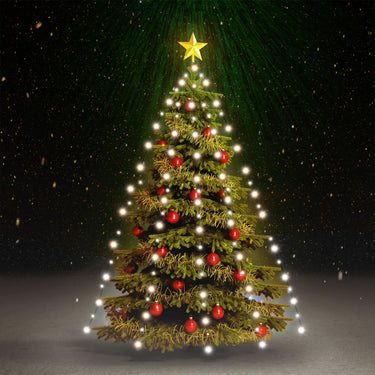 Guirlande lumineuse d'arbre de Noël 210 LED colorées 210 cm
