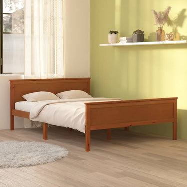 Bedframe solid pine wood 140x200 cm