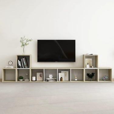 Ensemble de meubles TV 5 pièces en bois