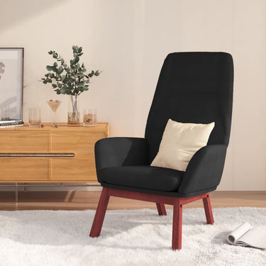 Chaise de relaxation avec repose-pied Rouge bordeaux Tissu