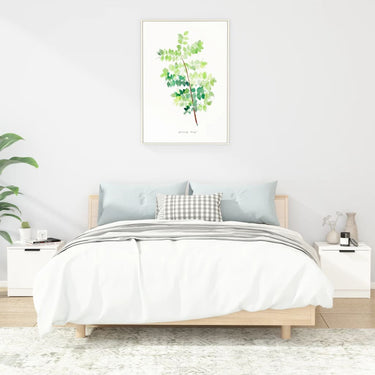 Nachtkastje 40x39x40 cm eikenkleurig