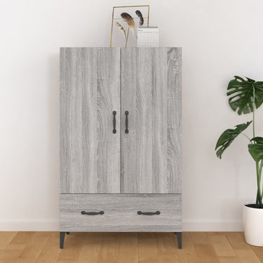 Armoire haute 70x31x115 cm Produit en bois gris sonoma chêne coloré