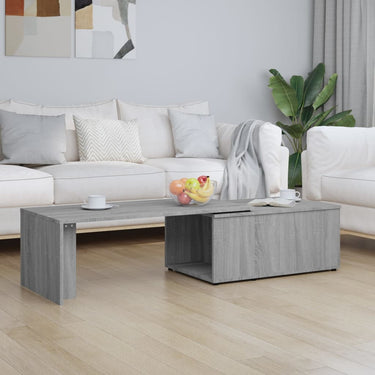 Couchtisch Grau 150x50x35 cm Holzwerkstoff