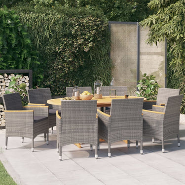 7-piece Garden Set with cushions
