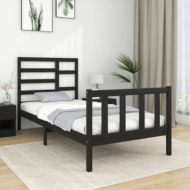 Solid wood bedframe 90x190 cm