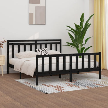 Bedframe solid pine wood 120x200 cm