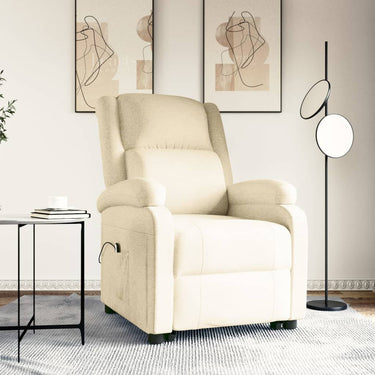 Fauteuil Crème Tissu