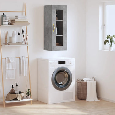 Wandschrank Räuchereiche 34,5x34x90 cm