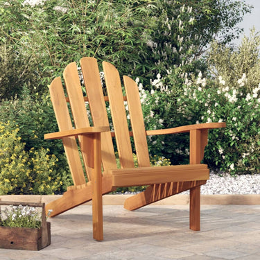 Adirondack-Gartenstuhl 79x95x92 cm Massivholz Teak