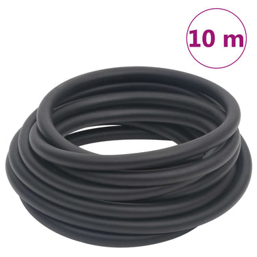 Hybrid-Luftschlauch Schwarz 0,6" 10 m Gummi und PVC