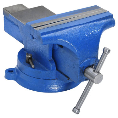 C-clamp 125 mm cast iron blue